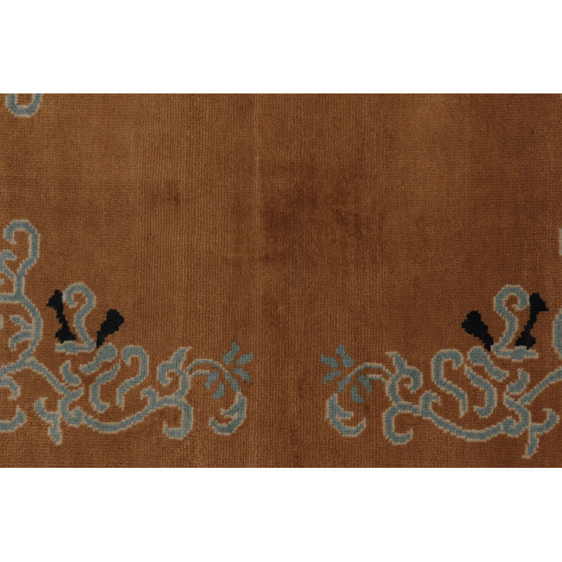 Art Deco Handmade Wool Area Rug