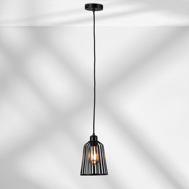 Anival 1 - Light Satin Black Pendant
