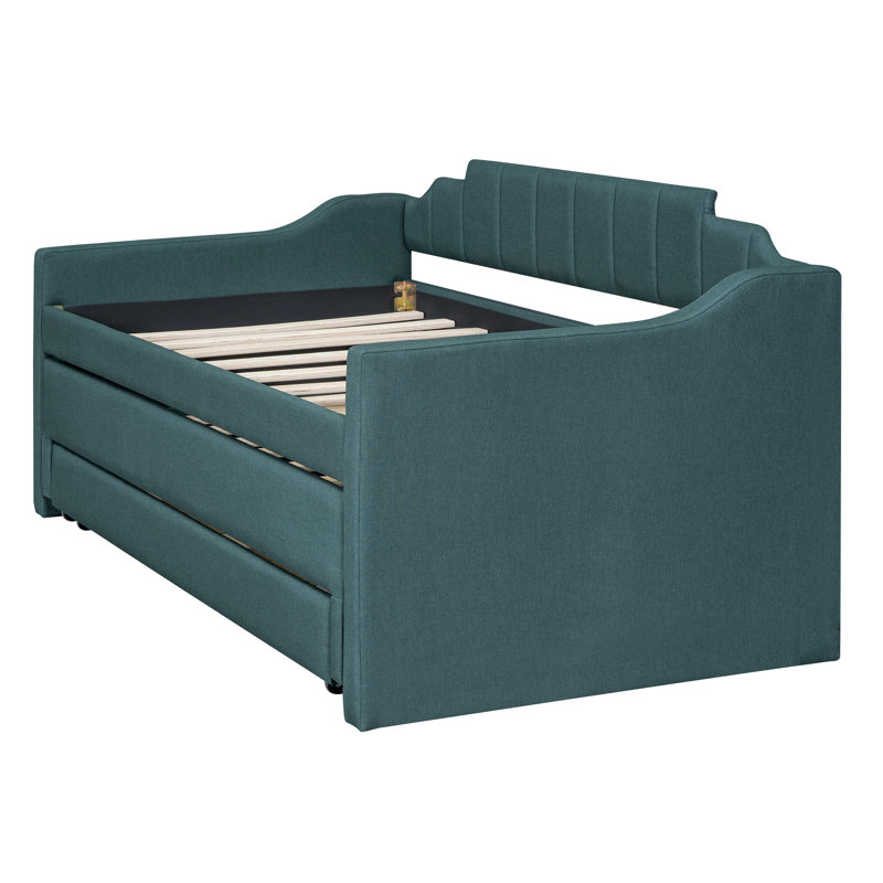 Upholstered Daybed, Green