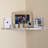 2 Piece Triangle Floating Shelf