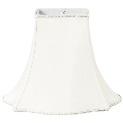 Abat-jour cloche en soie / shantung (araignée)
