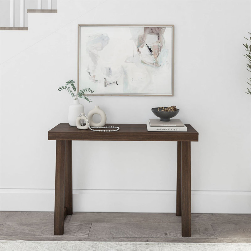 Console Beckett, L 46 po, Noyer