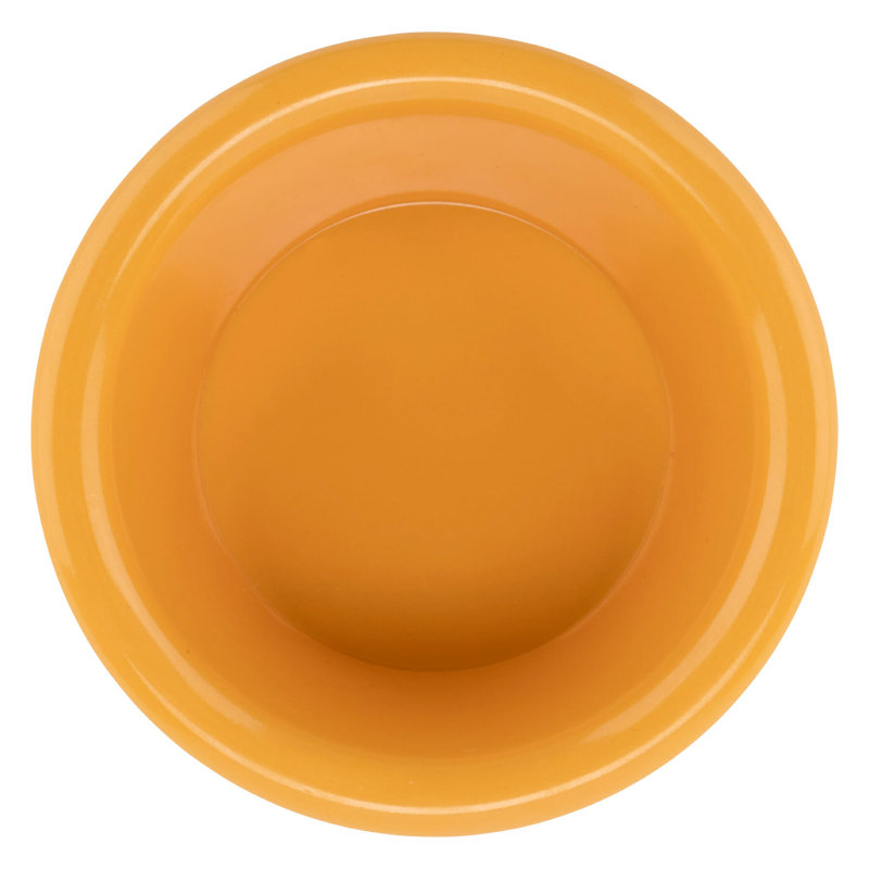 G.E.T. Melamine 12 Piece Ramekin / Soufflé Dish Bakeware Set, Yellow