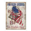 «Retro Patriotic 1» par Jean Plout, impression sur toile-31332147