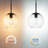 Slavo 1- Single Pendant Light With Clear Glass Shade-1641326297