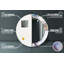 Huldar Glass Flat Wall Mirror