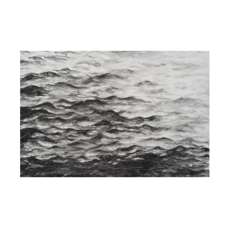 «Surface Water I» bolognaise sur toile, H 16 po x l 24 po