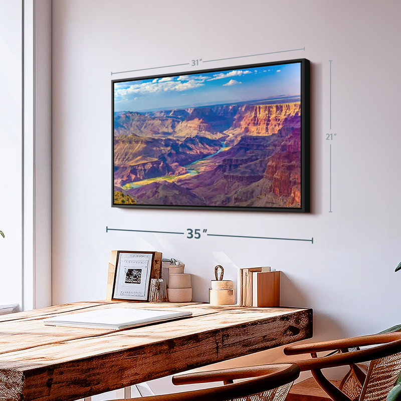Nature «Grand Canyon Hues Wall Art», H 21 po x l 31 po