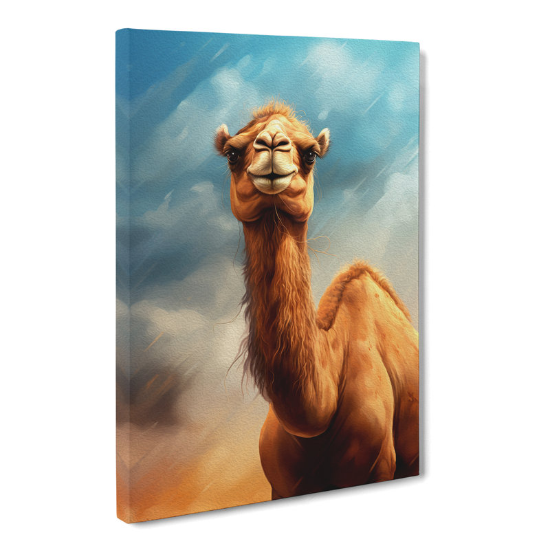 Camel Digital - Print, 60cm H x 40cm W x 3cm D