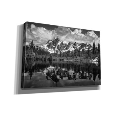 'Head In The Clouds B&w' by Rick Berk Canvas Wall Art, 60" x 40"