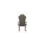 Chaise avec accoudoirs grise Oakledge