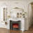Amara Vintage Baroque Style Tempered Glass French Cleat Mounted Wall Mirror-1311264786-1311264769