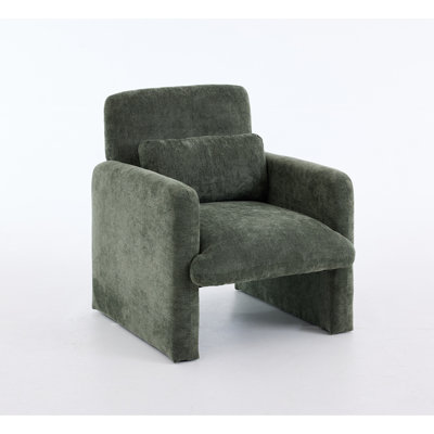 Fauteuil d'appoint moderne, fauteuil de salle à manger en tissu Boucle
