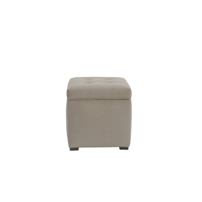 Tami Button Tufted Storage Ottoman