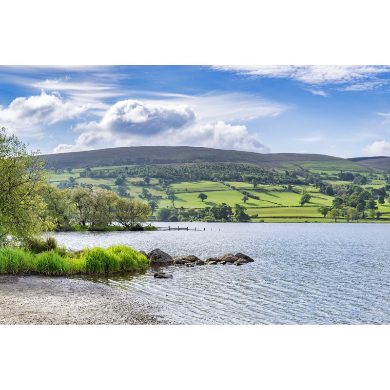 Bontrager Bala Lake by Travellinglight - Wrapped Canvas Print, 81cm H x 122cm W x 3.8cm D
