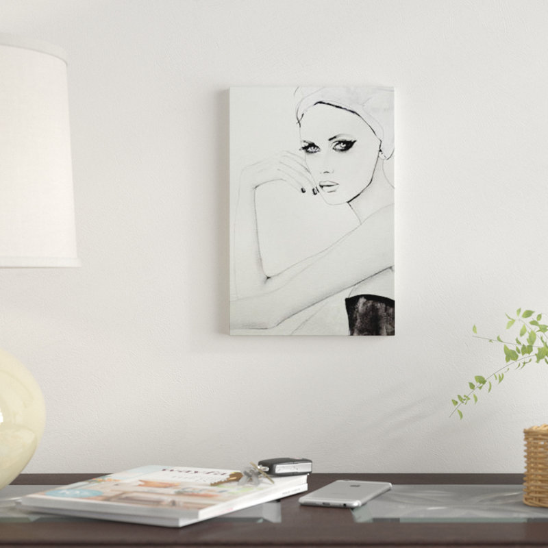 Broken Wild par Leigh Viner - Giclée sur toile tendue avec châssis, H 12 po x l 8 po x P 0,75 po, Toile tendue, Pas de tapis