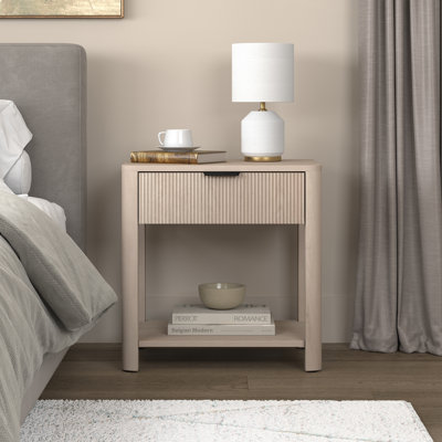Pomona 24in Wide Rectangular Nightstand by Latitude Run