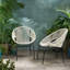 Chaise d'extérieur en osier-1110901666