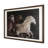Running Wild - Speed Hand Embelished Textured Framed Art Print Matted under Glass