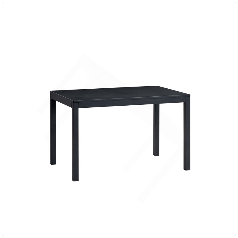 Briar Black Finish Dining Table