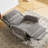 Power Lift Recliner Chair For Elderly With Massage And Heat, Lay Flat Recliner For Big And Tall，Grey-2138929265
