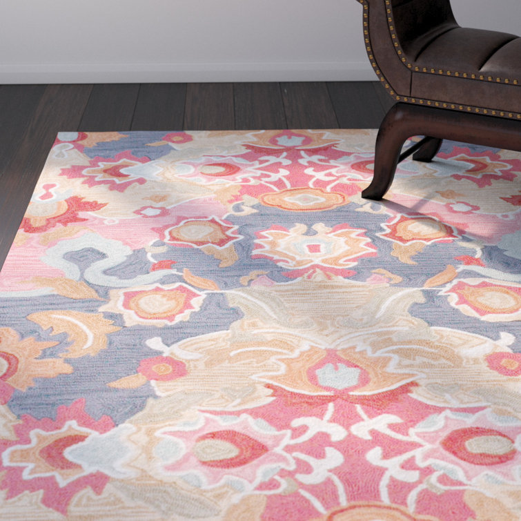 SAMPLE - Maastricht Blue/Red Area Rug
