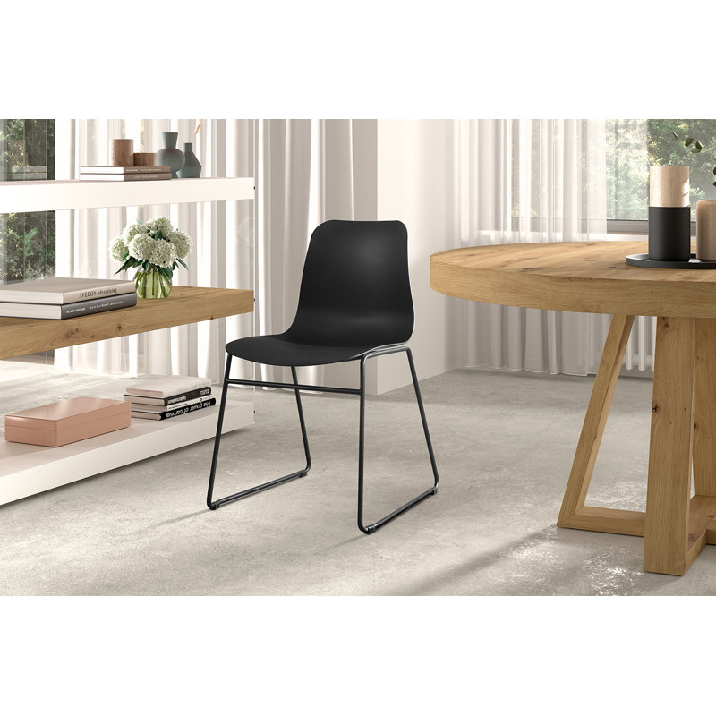 Mornimont Side Chair, Black