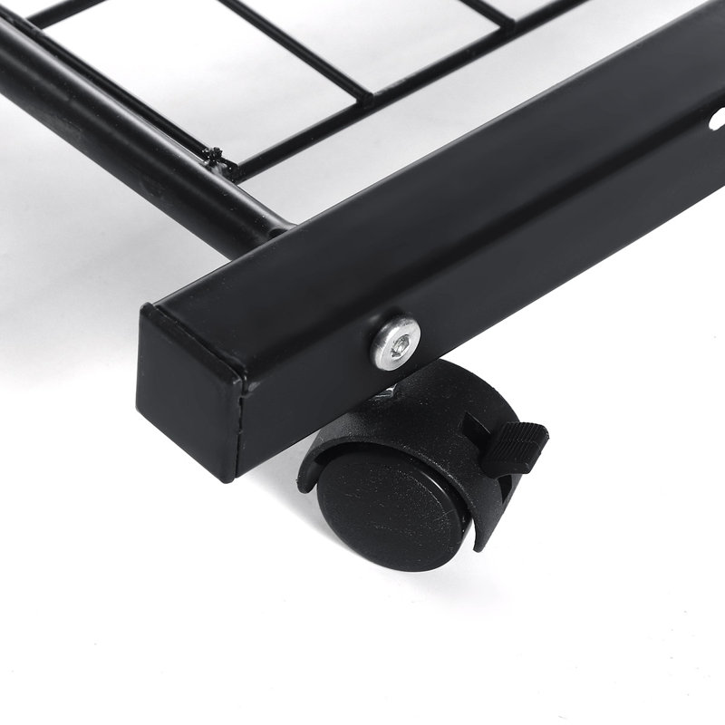 76cm H x 48cm W Laptop Cart, Black