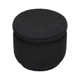 Enoki 21" Wide Round Storage Ottoman with Storage