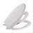 2-in-1 Dual Seat 19 Inch  PP Toilet Seat Elongated Soft Close Quick Install-120320089