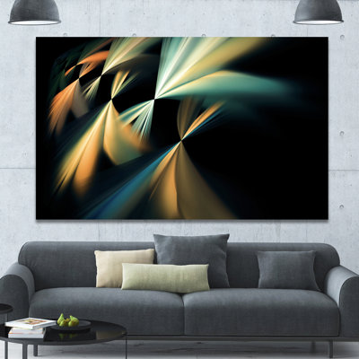 " Floating Abstract Fractal Designs "