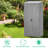 Versatile Outdoor Storage Cabinet For Various Spaces And Gardening Needs