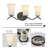 3-Light Bathroom Vanity Light with Glass Shade-67401932-134034374