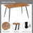 Metal Base Dining Table