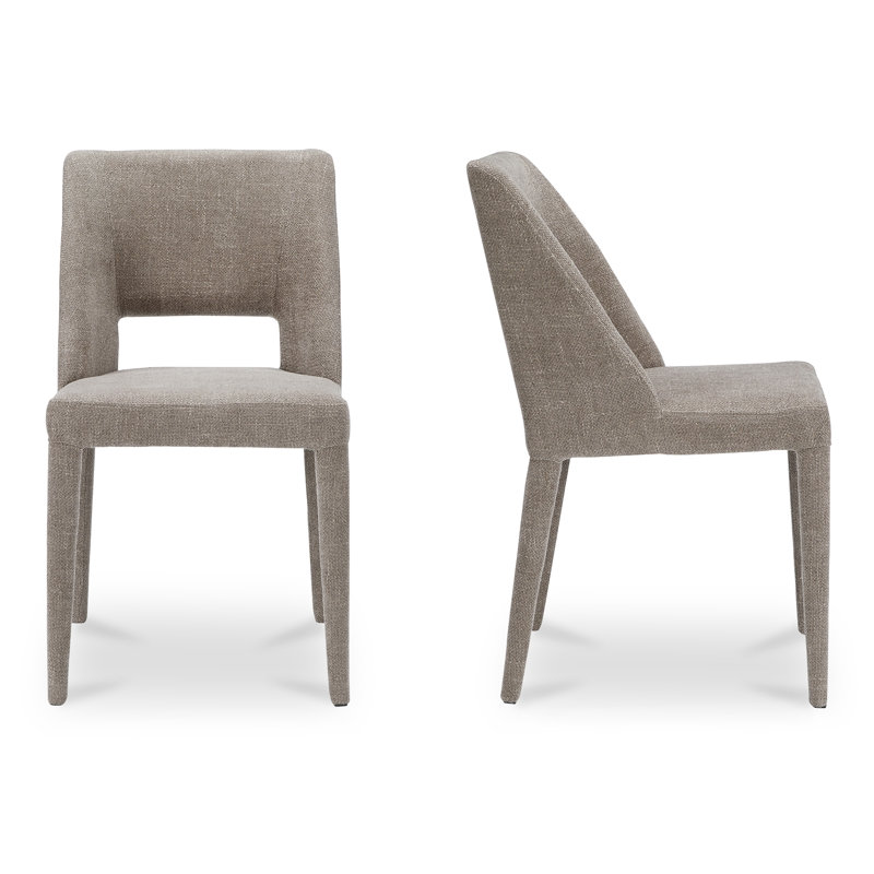 Joyce Dining Chair Light Brown-Set of Two, Light Brown