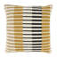 Housse de coussin dynamique à rayures géométriques
