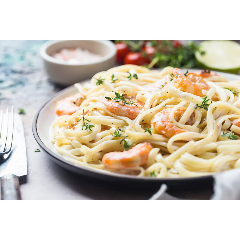 Italian Pasta by Roxiller - Wrapped Canvas Print, 30cm H x 46cm W