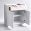 Blenzia S6 White Shaker Cabinet Ready-to-Assemble Plywood and Medium Density Fiberboard (MDF) Shaker-139542928