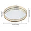 Plateau à miroir rond Vintage