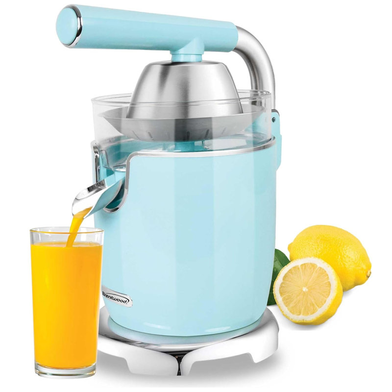 Brentwood Electric Citrus Juicer in Blue, Blue