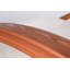 Chaise longue simple en pin 63 po Musawwir