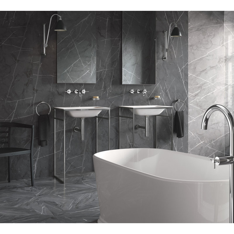 Atrio® Widespread Bathroom Faucet, Starlight Chrome