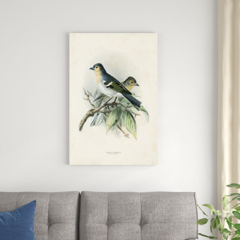 Oiseaux antiques II, H 36 po x l 24 po x P 1,25 po