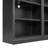 Tall Wood Bookcase Suite with Adjustable Shelves-185508745