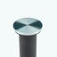 Table basse ronde en verre trempé de 27,5 pouces de diamètre. 17,7 pouces de haut-134532058
