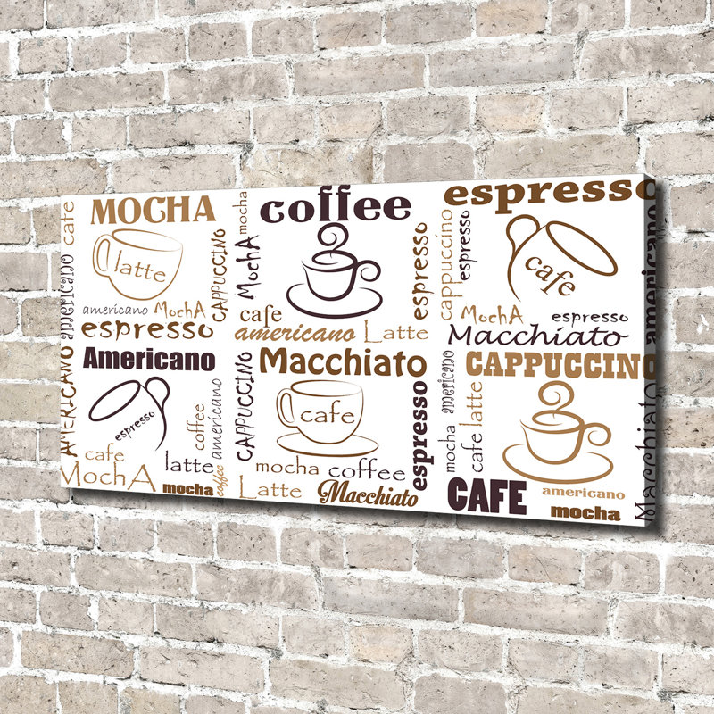 Coffee Time - Wrapped Canvas Print