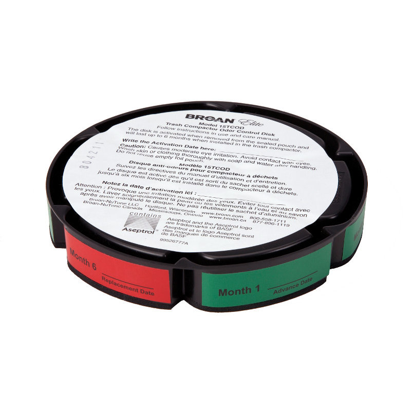 Compacteur de disque à contrôle des odeurs