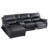 Carrabelle Leather Power Recliner Console,USB Port-112298358-121904168