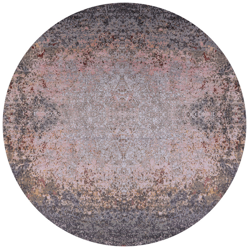 Oriental Indoor Rug, Round 6'