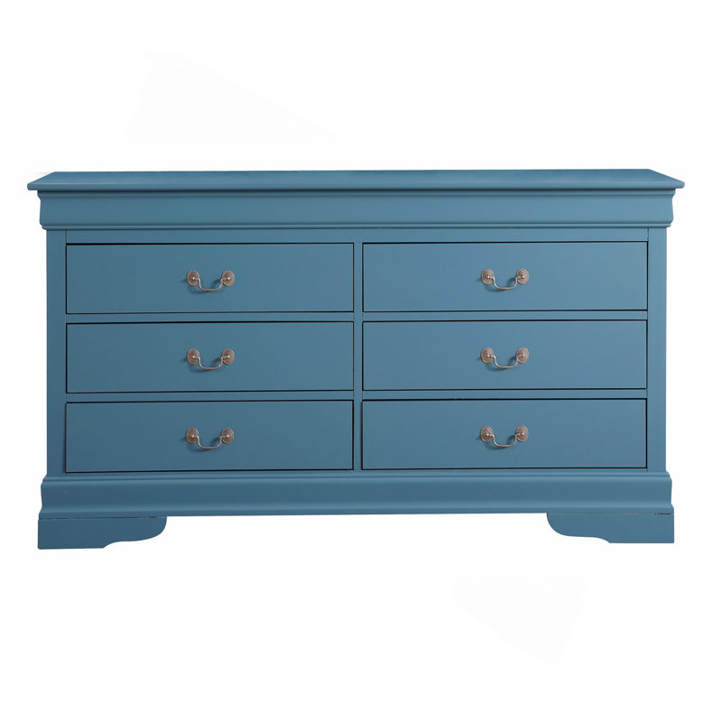 Commode Louis Philippe G3180-D, sarcelle, Teal
